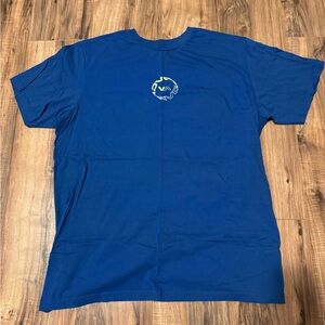 RVCA Men's Tee in Vibrant Blue